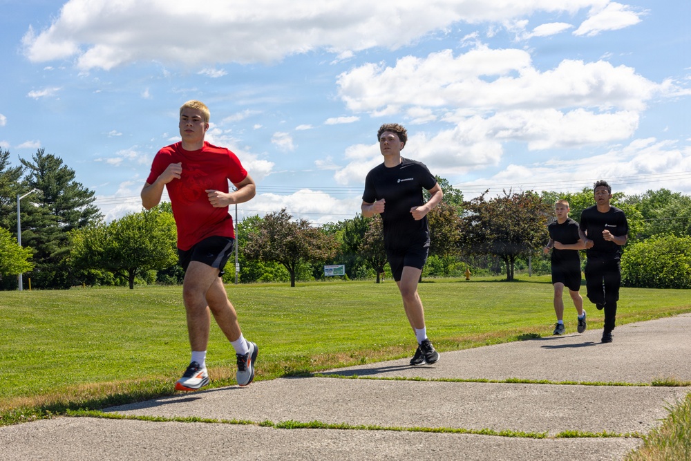 RSS Appleton Marches in Flag Day Parade and Conducts Initial Strength Test