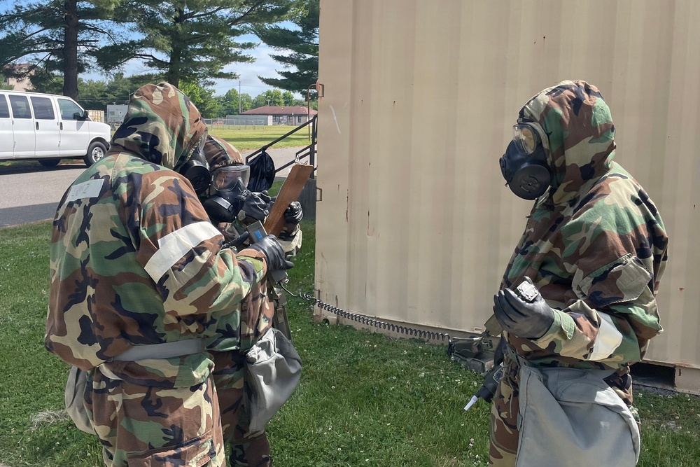 Soldiers Conduct CBRN Reconnaissance Training at JB MDL