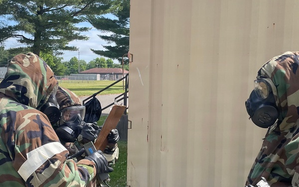 Soldiers Conduct CBRN Reconnaissance Training at JB MDL
