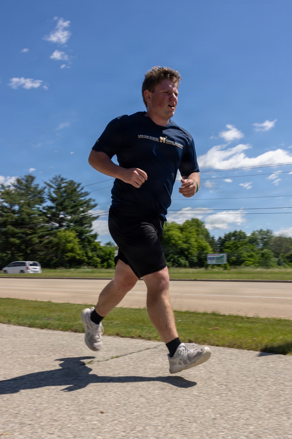 RSS Appleton Marches in Flag Day Parade and Conducts Initial Strength Test