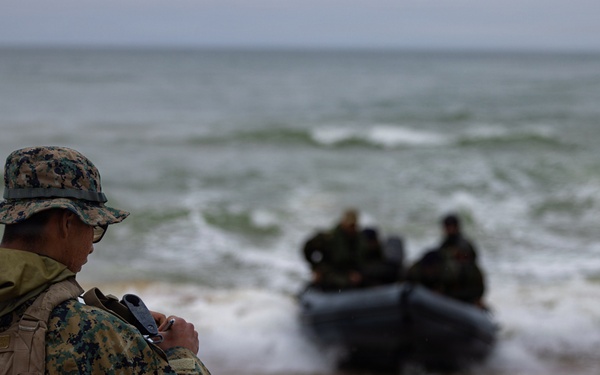 U.S. Marine Corps combat engineers conduct bilateral training in Baltic region