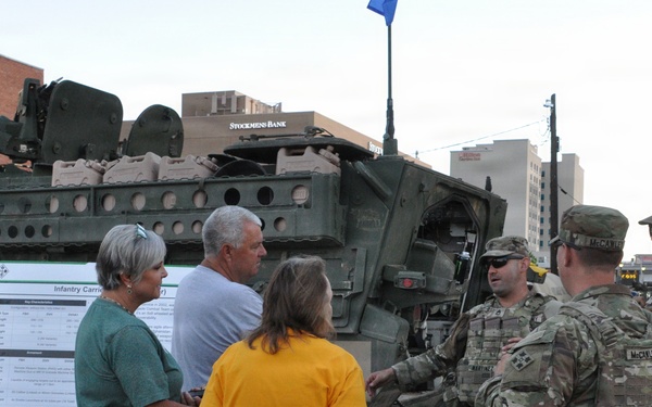 Soldiers feed community during annual Western Heritage Street Breakfast