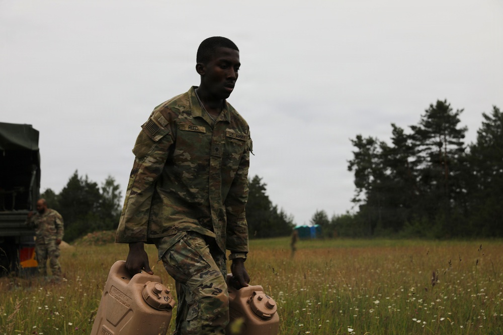 V Corps Best Squad Competition Day 3