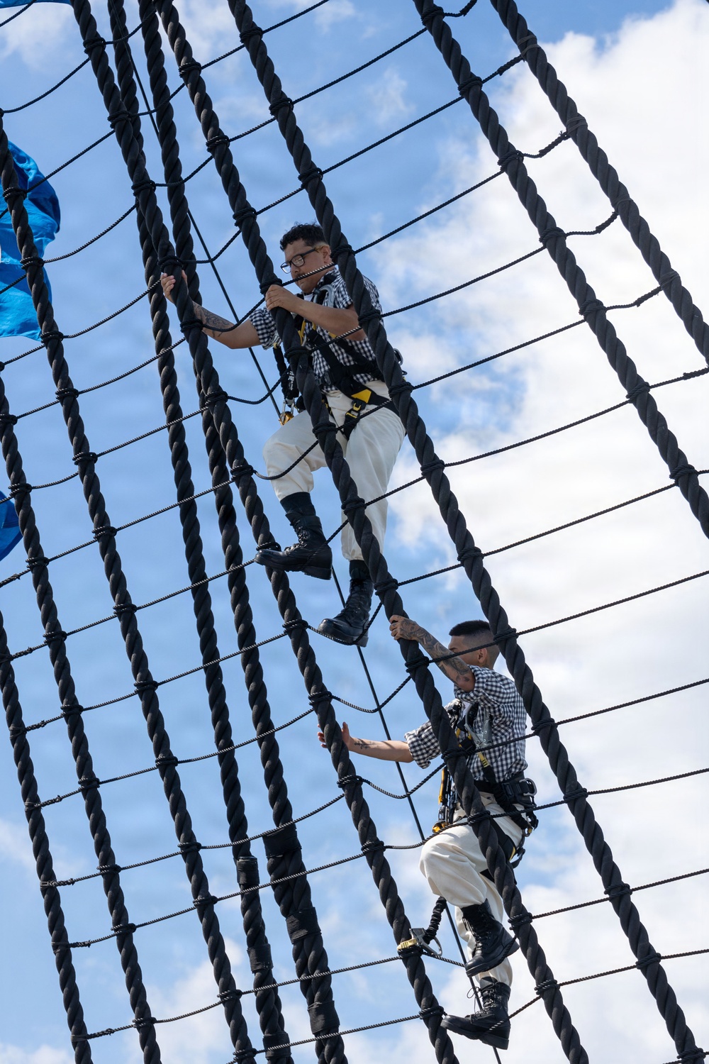 U.S. Marine Poolees Swear In Aboard USS Constitution