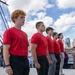 U.S. Marine Poolees Swear In Aboard USS Constitution