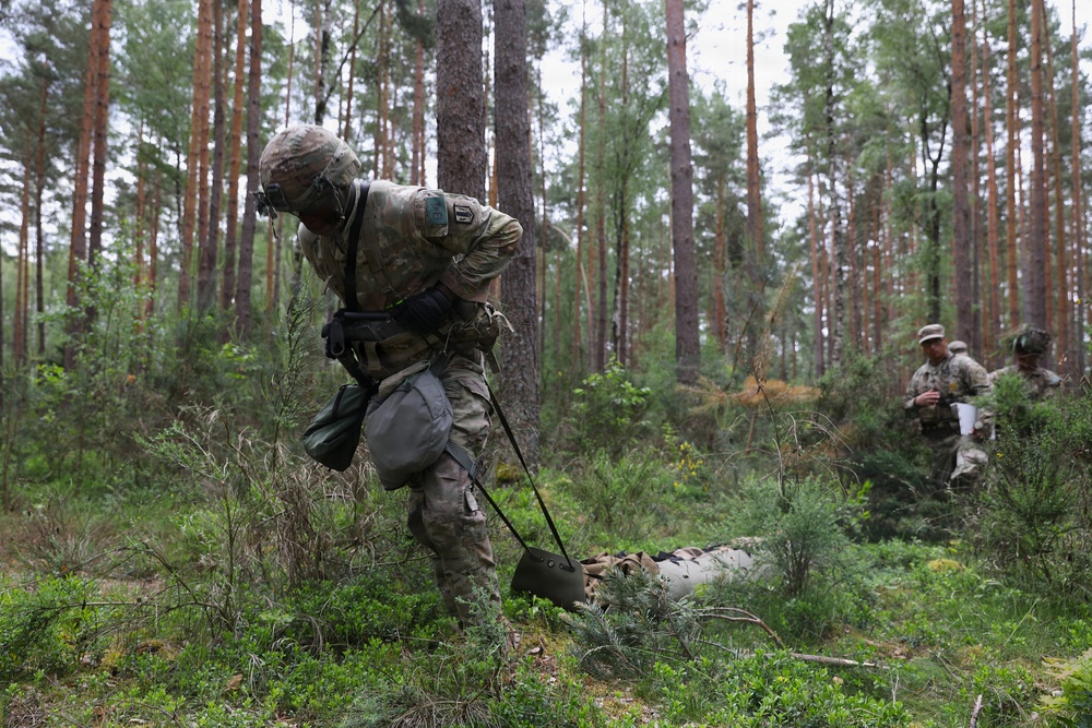 V Corps Best Squad Competition Day 3