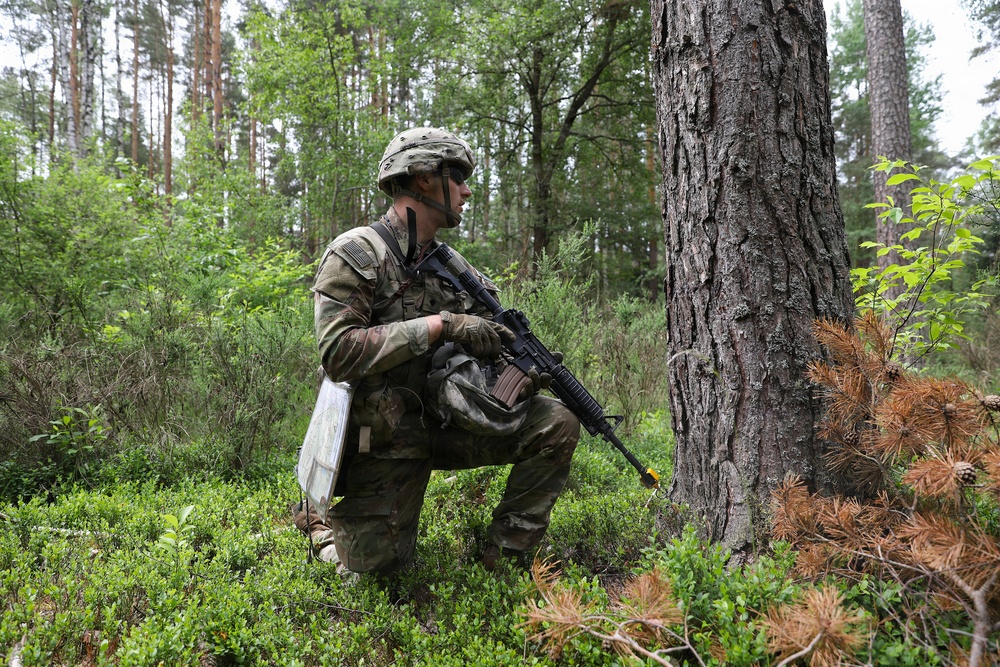 V Corps Best Squad Competition Day 3