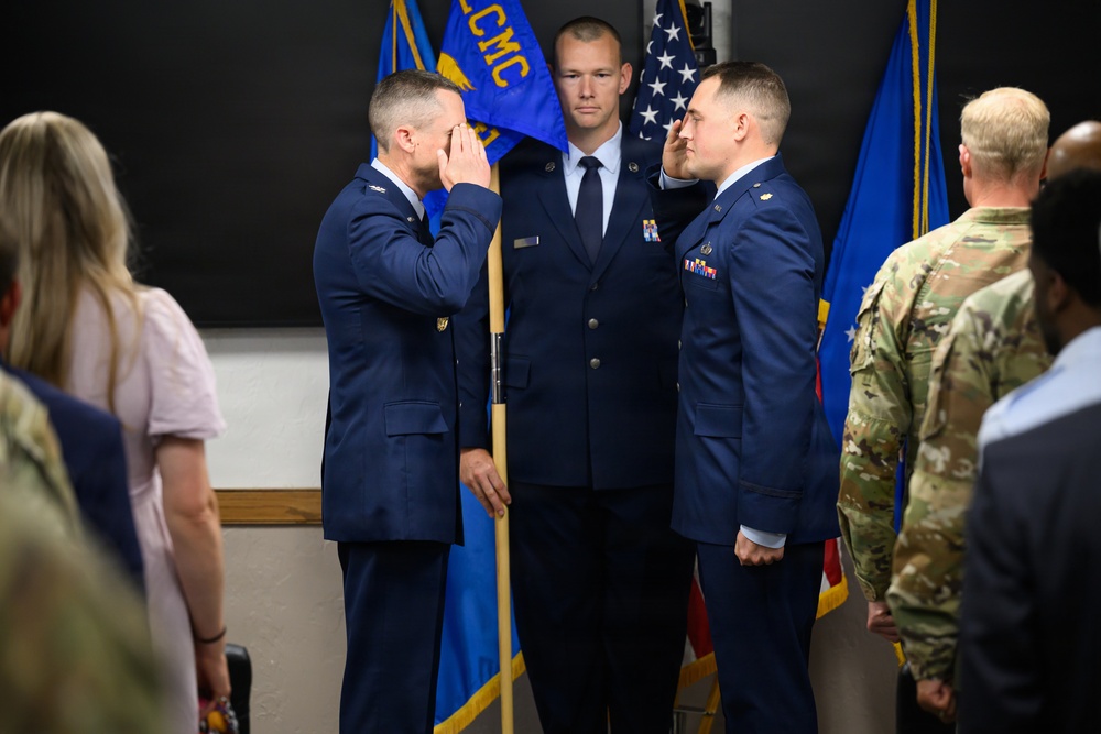 Maj. Caleb Mild, Commander, Air Force Lifecycle Management Center, Det. 11.