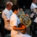 The United States Navy Band performs their Concert on the Avenue at the Navy Memorial