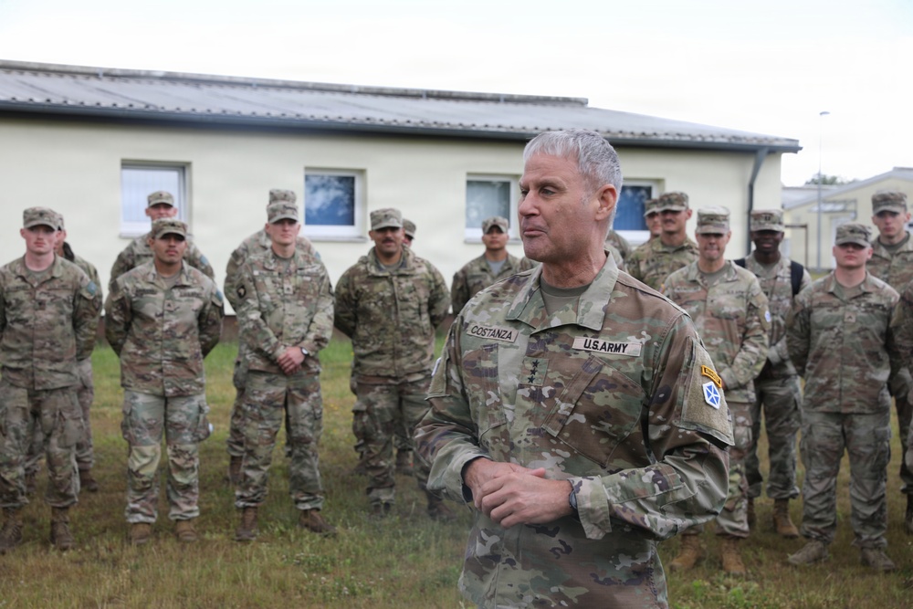 V Corps Best Squad Competition Ceremony