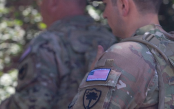 South Carolina National Guard Soldiers Patrols Areas Around Washington, D.C.