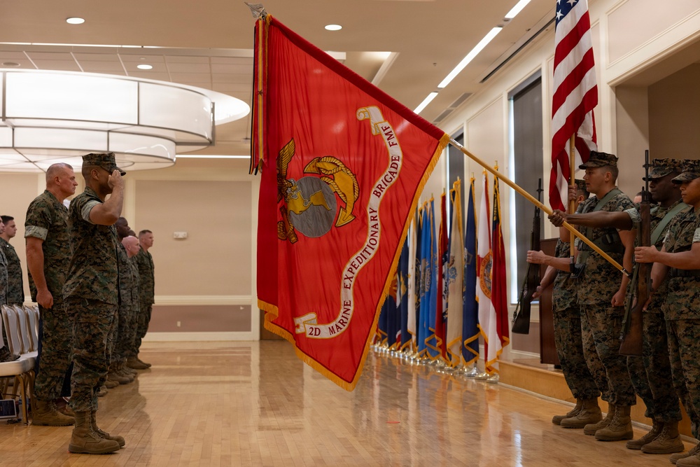 2nd Marine Expeditionary Brigade Relief and Appointment Ceremony
