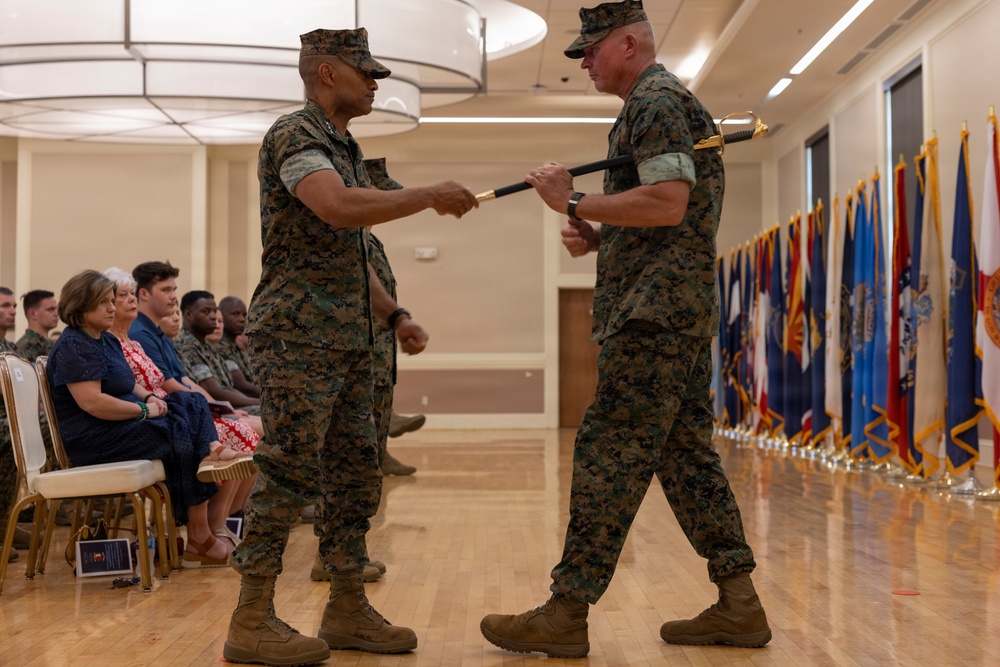 2nd Marine Expeditionary Brigade Relief and Appointment Ceremony