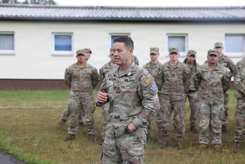 V Corps Best Squad Competition Ceremony