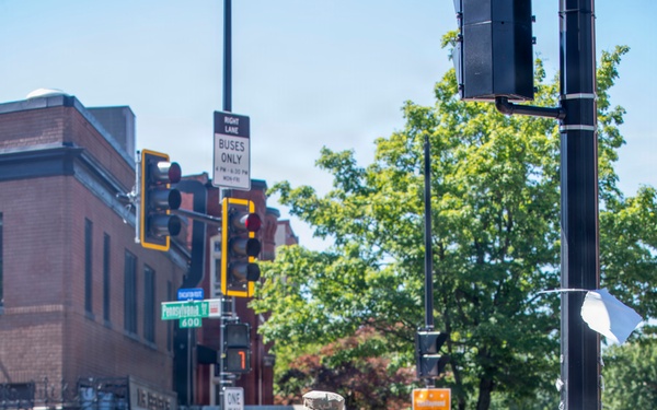 South Carolina National Guard Soldiers Patrols Areas Around Washington, D.C.