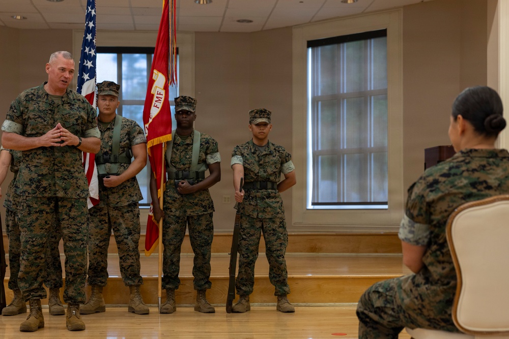 2nd Marine Expeditionary Brigade Relief and Appointment Ceremony