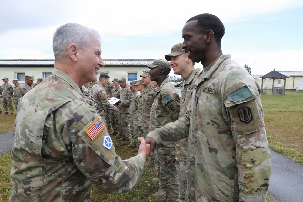 V Corps Best Squad Competition Ceremony