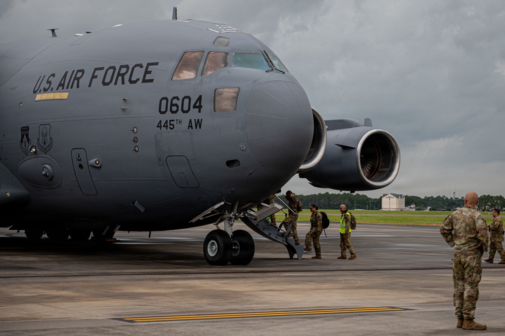 USAF Aeromedical Evacuation and Critical Care Air Transport Team