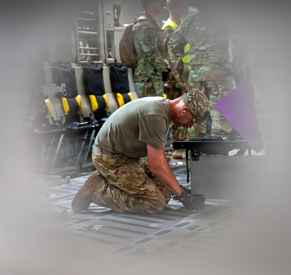 USAF Aeromedical Evacuation and Critical Care Air Transport Team