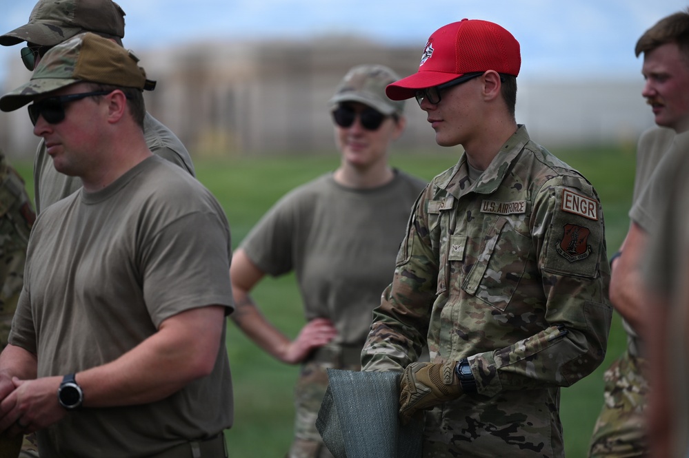 Combat Readiness Inspection Sandbag Party