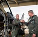 Secretary of the Army, Hon. Dan Driscoll, conducts a familiarity flight in an F-16.