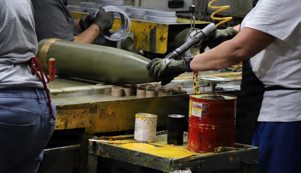 Iowa Army Ammunition Plant 155 Line