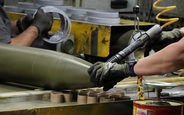 Iowa Army Ammunition Plant 155 Line