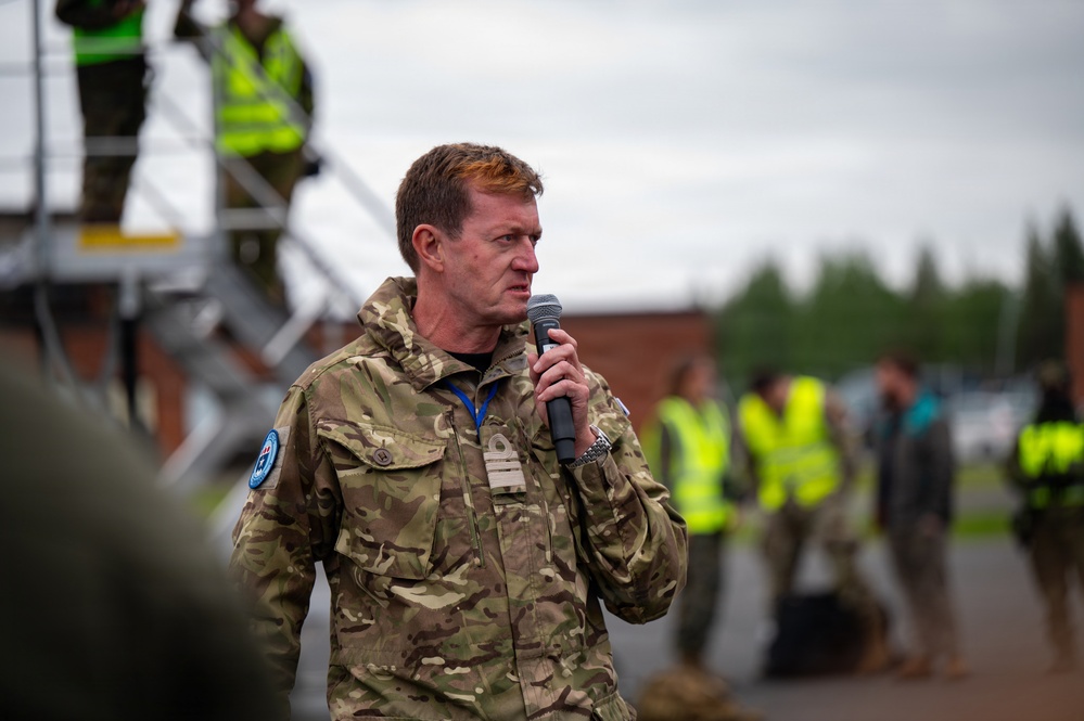 Kentcuky Airmen provide tactical airlift for RAFL26 media day