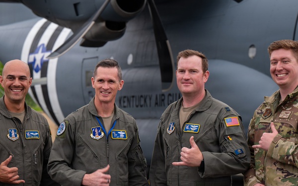 Kentcuky Airmen provide tactical airlift for RAFL26 media day