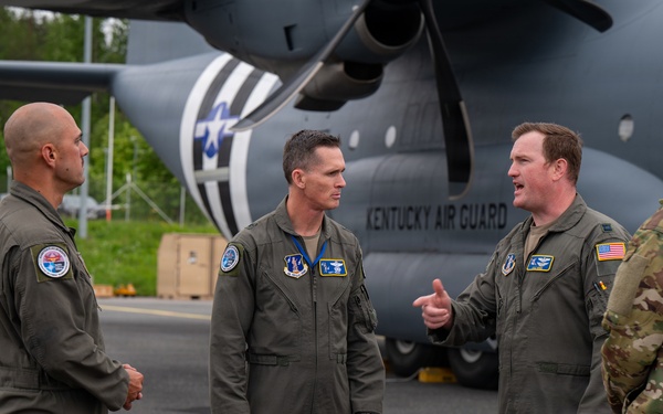 Kentcuky Airmen provide tactical airlift for RAFL26 media day
