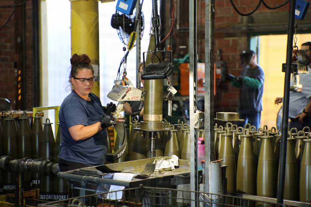 Iowa Army Ammunition Plant 155 Production
