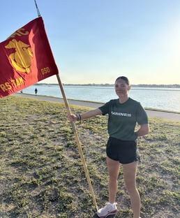 Officer Candidate Violet Lackey: Consistency and perseverance