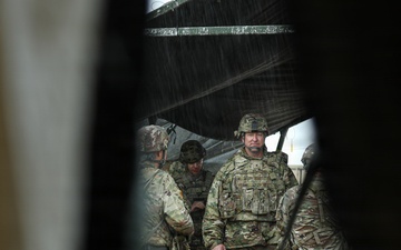Generals, Distinguished Guests, and International Partners Tour Field Hospital During Operation Sentinel Justice