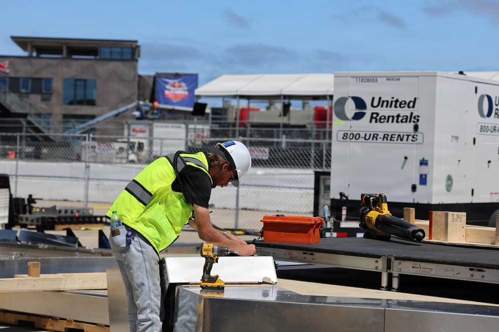 Naval Air Station North Island prepares for NASCAR San Diego weekend