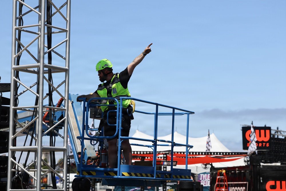 Naval Air Station North Island prepares for NASCAR San Diego weekend