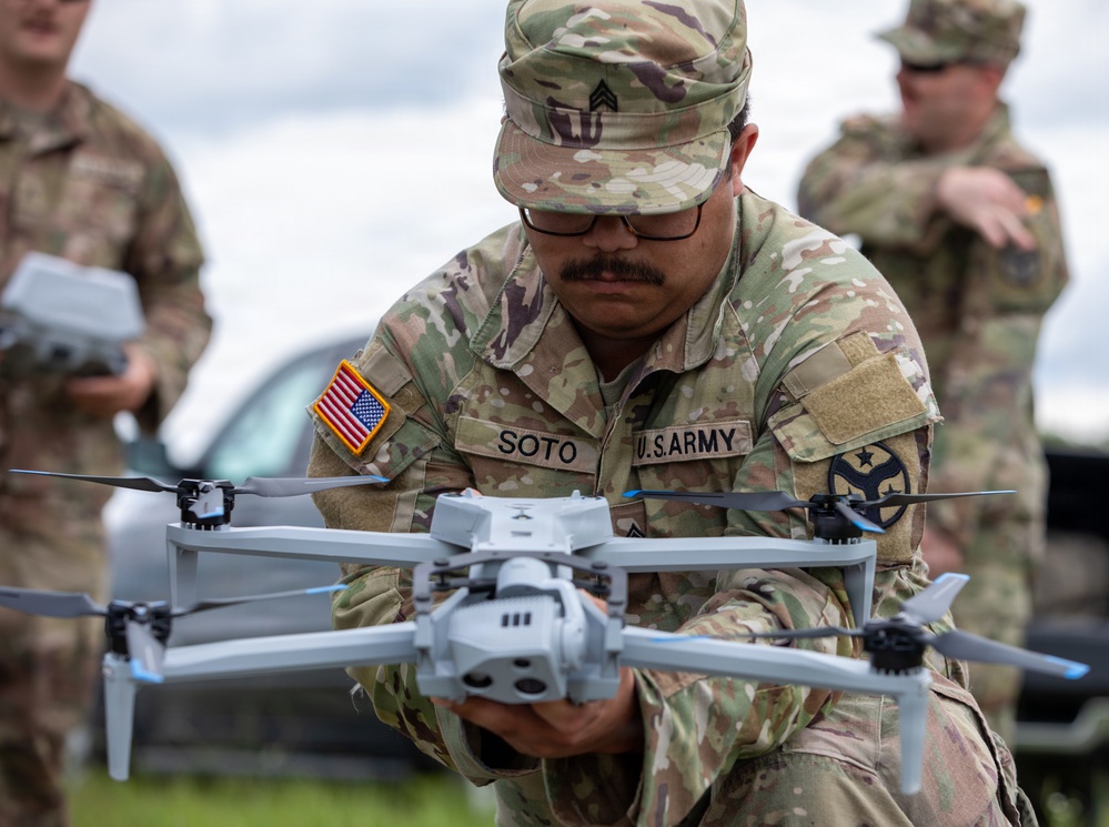 278th ACR Conducts Short Range Reconnaissance Drone Training During MBCT Modernization