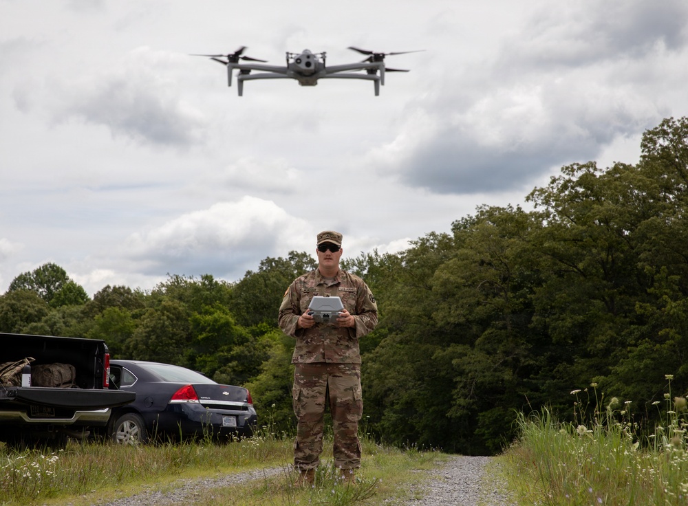 278th ACR Conducts Short Range Reconnaissance Drone Training During MBCT Modernization