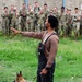 U.S. Air Force Academy cadets tour military working dog facility at Chapman Training Annex