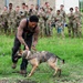 U.S. Air Force Academy cadets tour military working dog facility at Chapman Training Annex