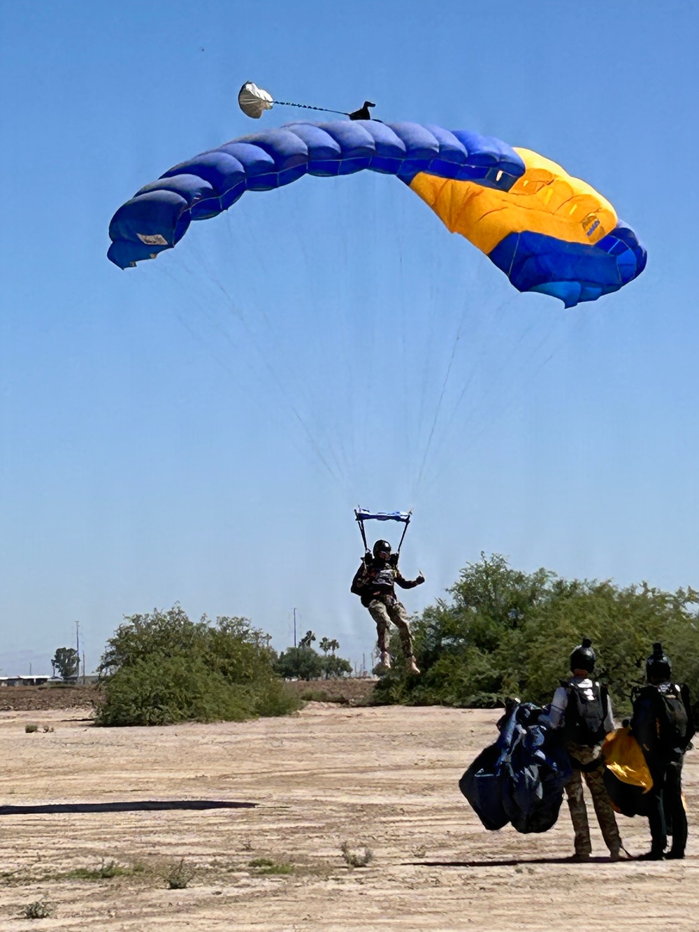 Yuma Test Center’s Airborne Test Force Soldiers train for freefall jumps