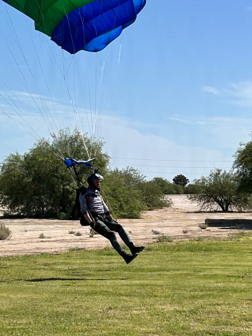 Yuma Test Center’s Airborne Test Force Soldiers train for freefall jumps
