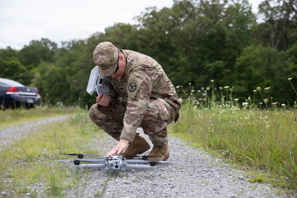 278th ACR Conducts Short Range Reconnaissance Drone Training During MBCT Modernization