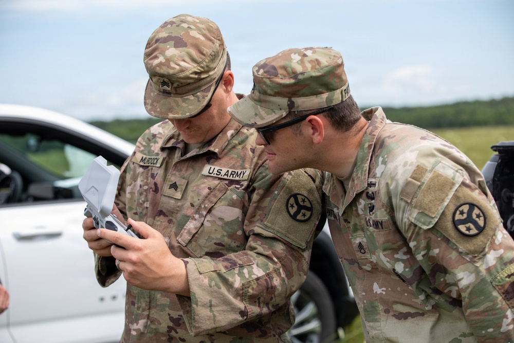 278th ACR Conducts Short Range Reconnaissance Drone Training During MBCT Modernization