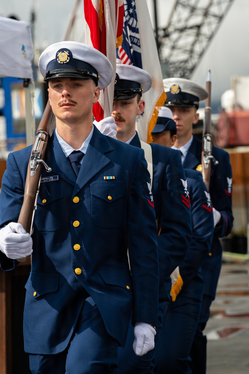 Coast Guard Cutter John Witherspoon conducts change of command ceremony