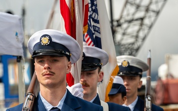 Coast Guard Cutter John Witherspoon conducts change of command ceremony
