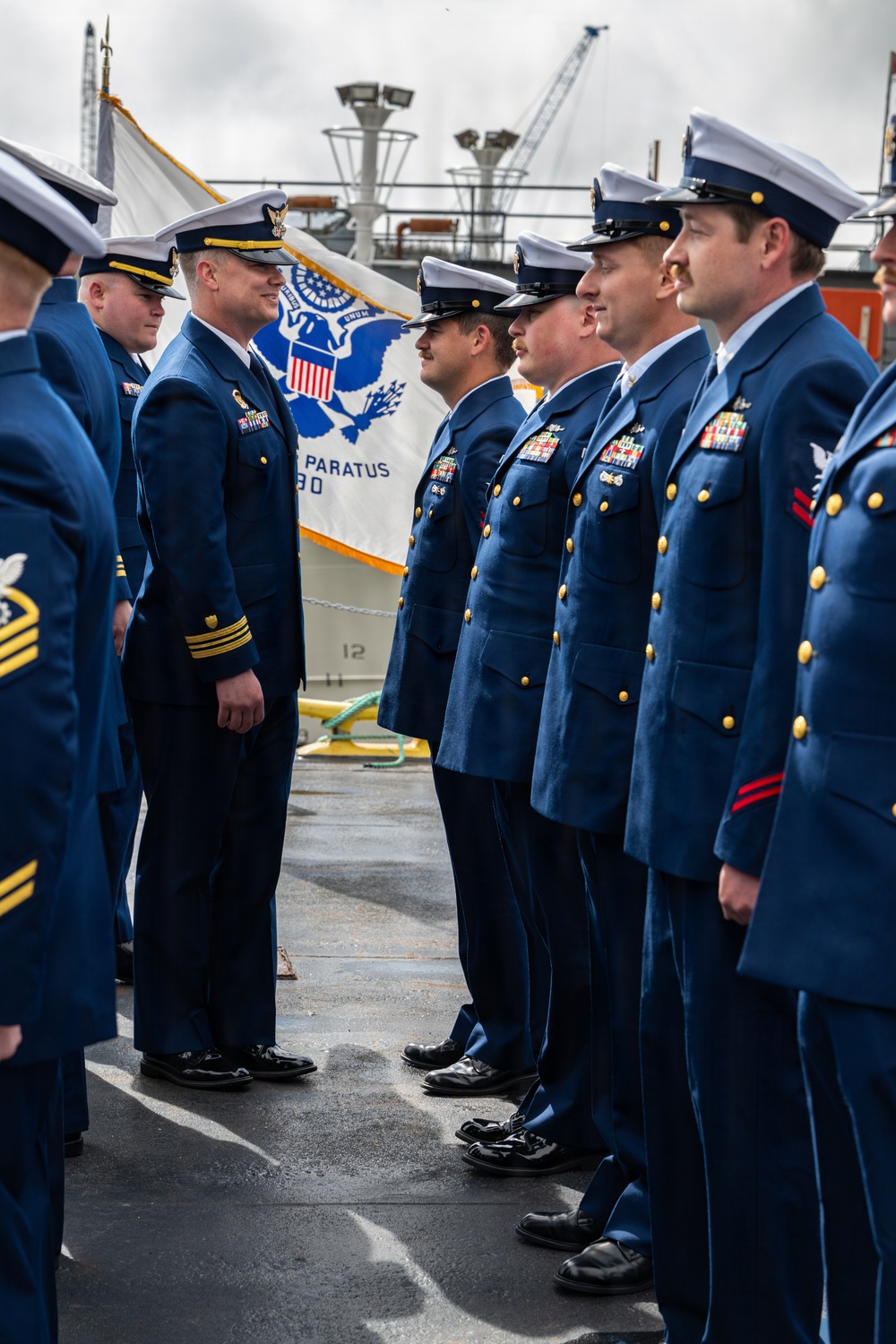 Coast Guard Cutter John Witherspoon conducts change of command ceremony