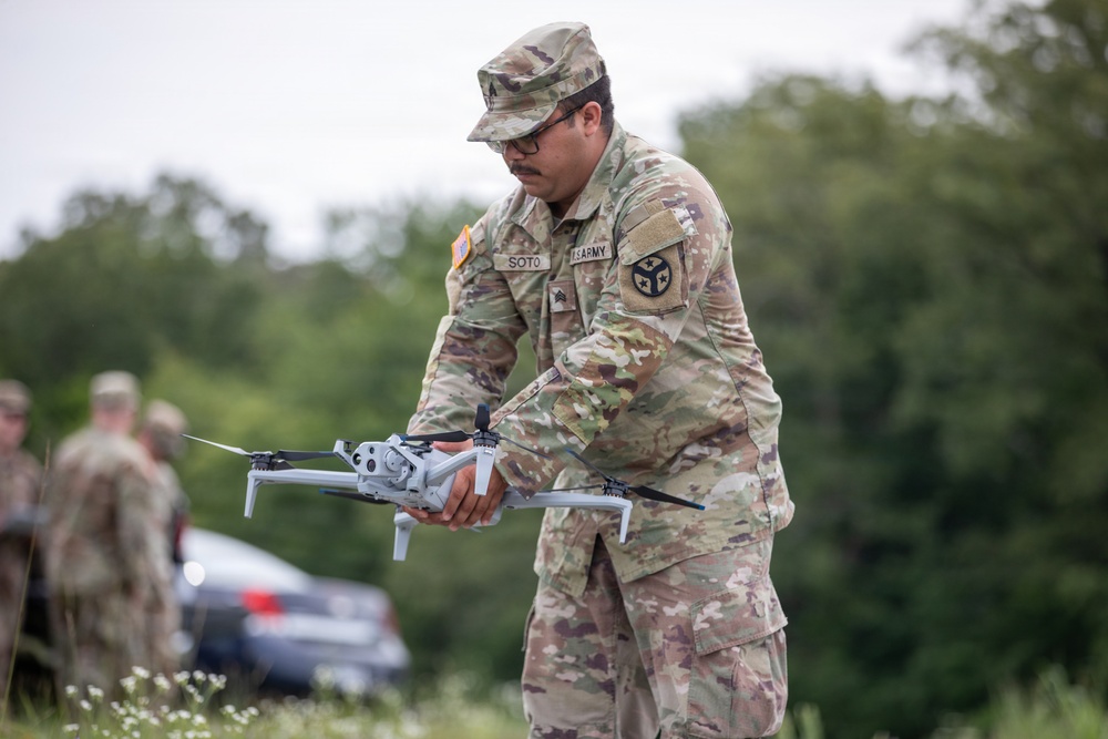 278th ACR Conducts Short Range Reconnaissance Drone Training During MBCT Modernization