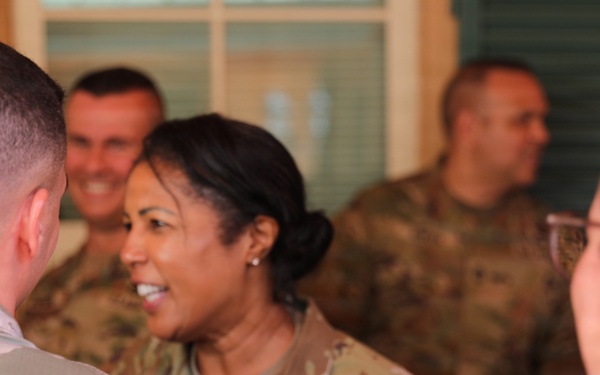 1st Mission Support Command Hosts Maj. Gen. Patricia Wallace During June 16 Visit