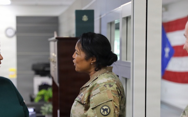 1st Mission Support Command Hosts Maj. Gen. Patricia Wallace During June 16 Visit