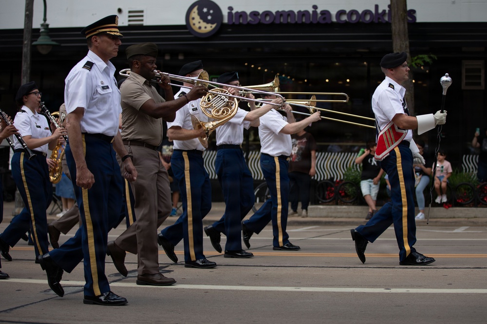 U.S. Military Participates in Wisconsin Parades